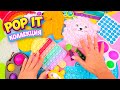 Моя коллекция Новых Поп ит Антистресс Симпл Димпл, Спиннер и др… Diy Pop it fidget toys