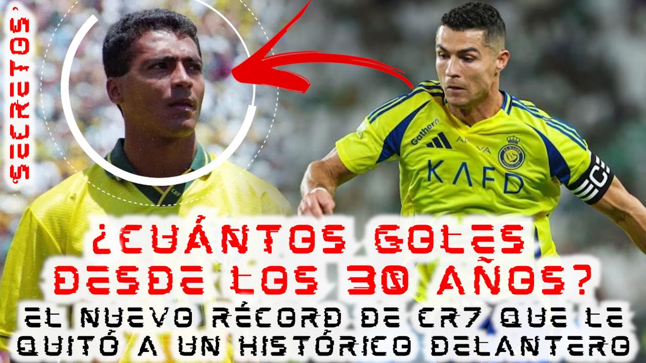 🤯¡NUEVO RÉCORD!🤯 ¿Cuántos GOLES tiene #CR7 desde que CUMPLIÓ 30 AÑOS? 🔥
