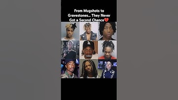 From Mugshots to Gravestones… They Never Got a Second Chance💔 #llj #xxxtentacion #nottiosama #ripall