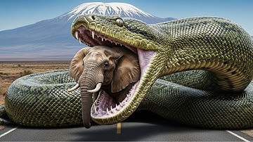 Brave Heroes Save Vulnerable Elephant From Deadly Giant Python 🐍