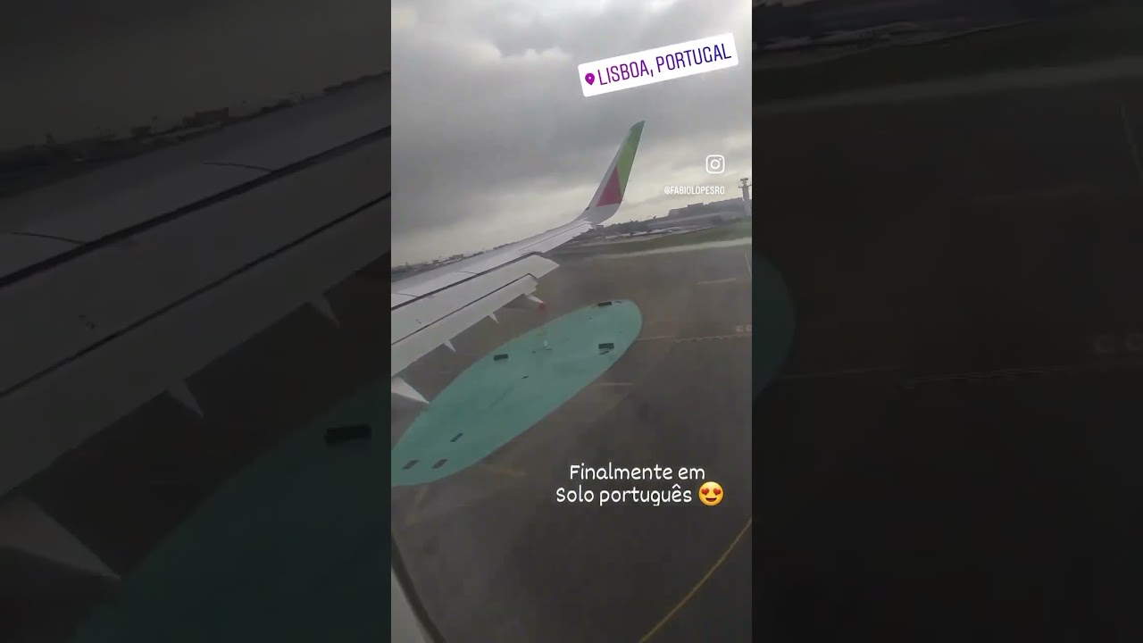 O dia que cheguei em Portugal 🇵🇹