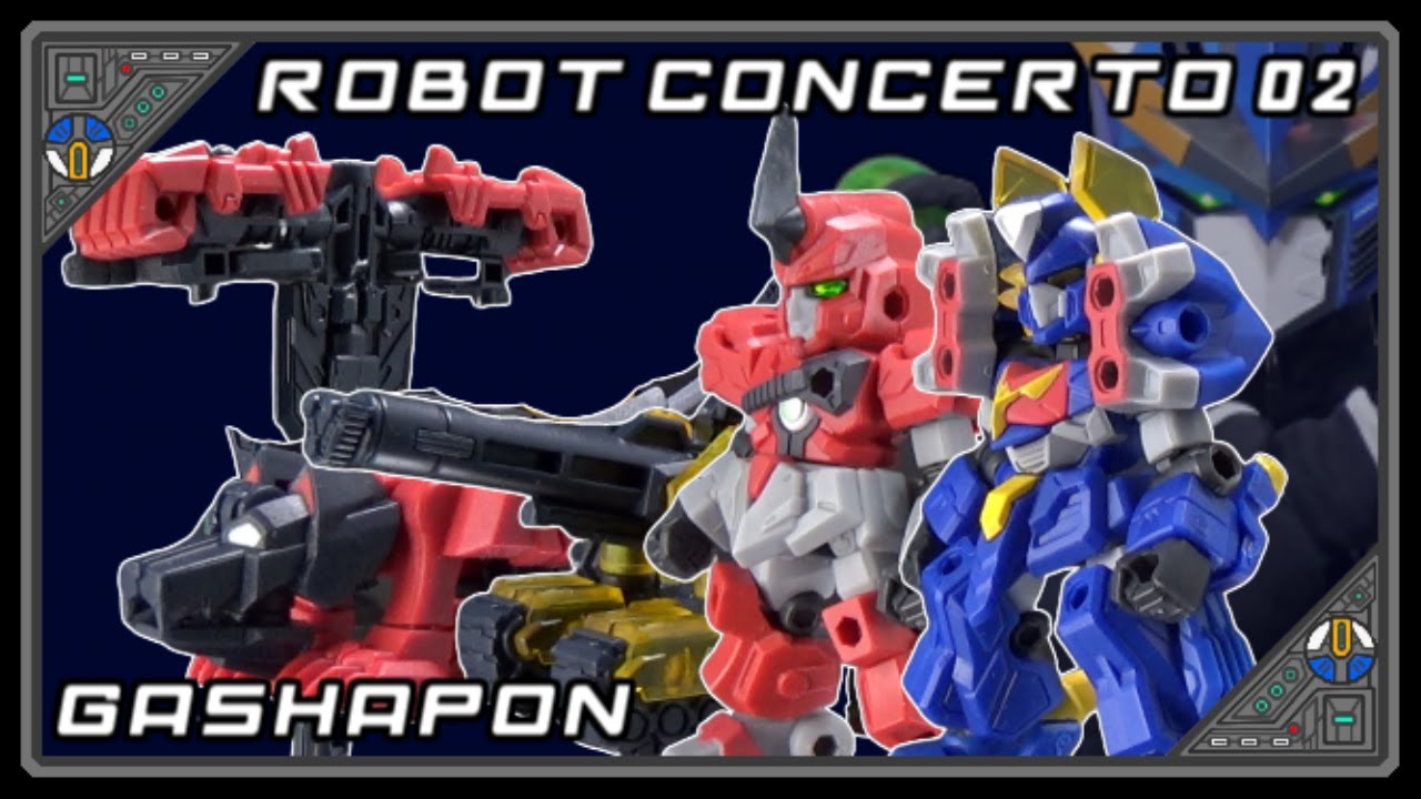 GASHAPON ROBOT・CONCERTO 02 - YouTube