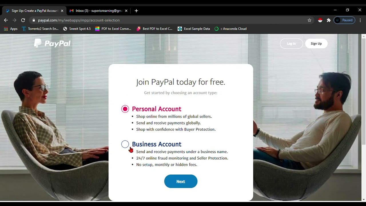 How To Create PayPal Account In Pakistan 2022 Step by Step