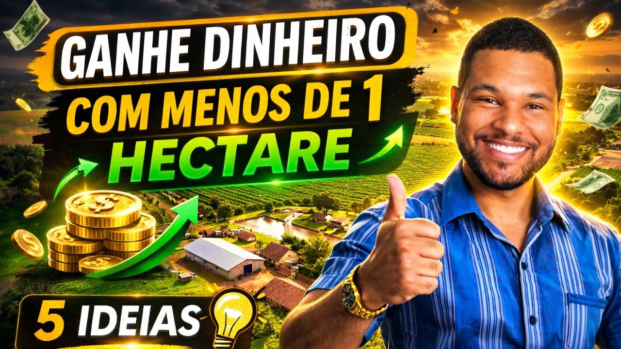 5 Atividades Lucrativas para Pequenas Propriedades Ganhe Dinheiro com Menos de 1 Hectare