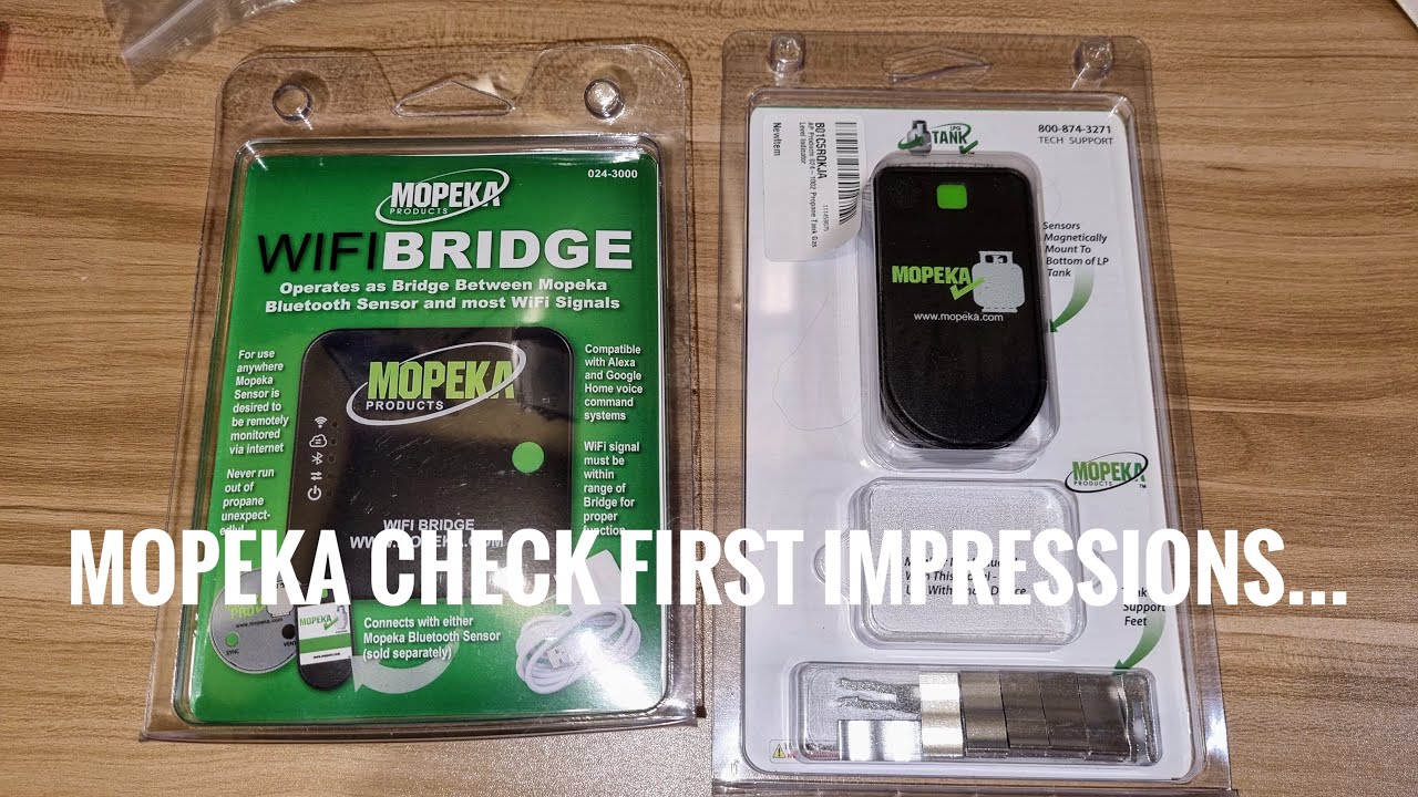 Level Check Mopeka Gateway WiFi Bridge Fernüberwachung Füllstand Gasflasche