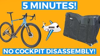 Pack your BIKE BAG in 5 Minutes!!! EVOC Road Bike Bag Pro REVIEW screenshot 3