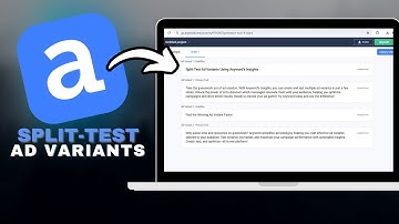 How to Split-Test Ad Variants Using Anyword’s Insights in SECONDS!