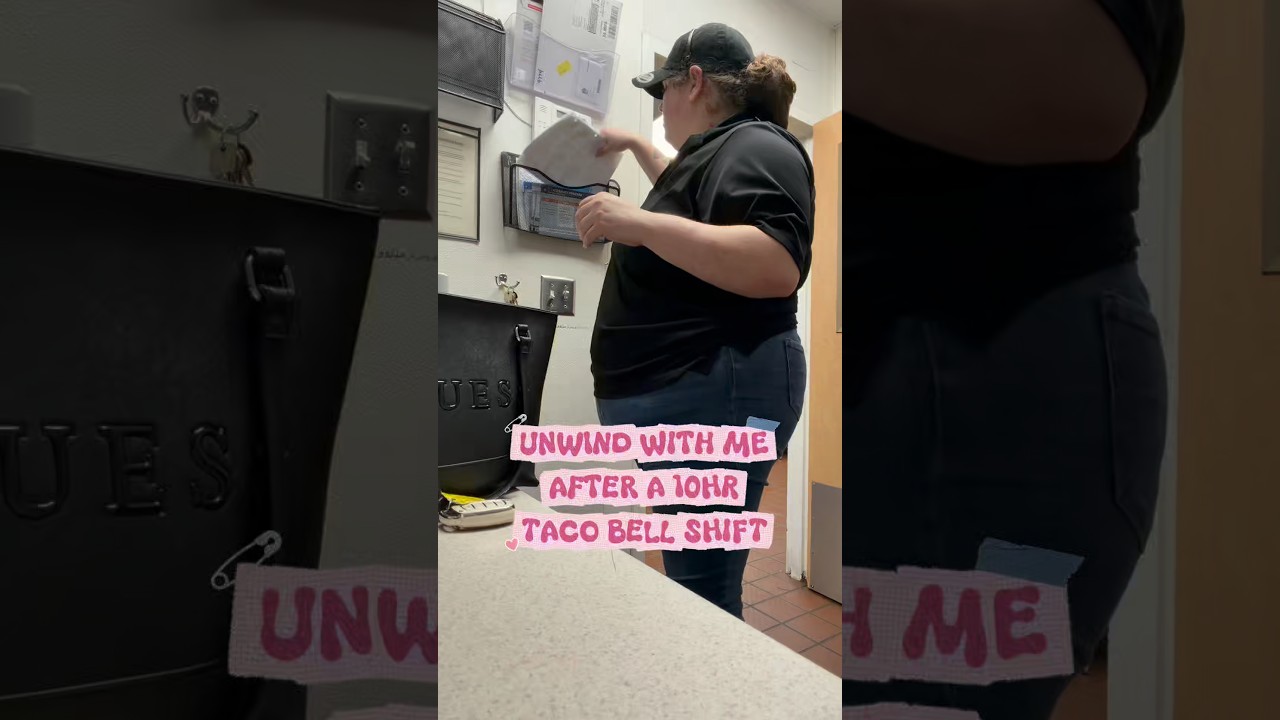 Отдохните со мной после смены в Taco Bell с 