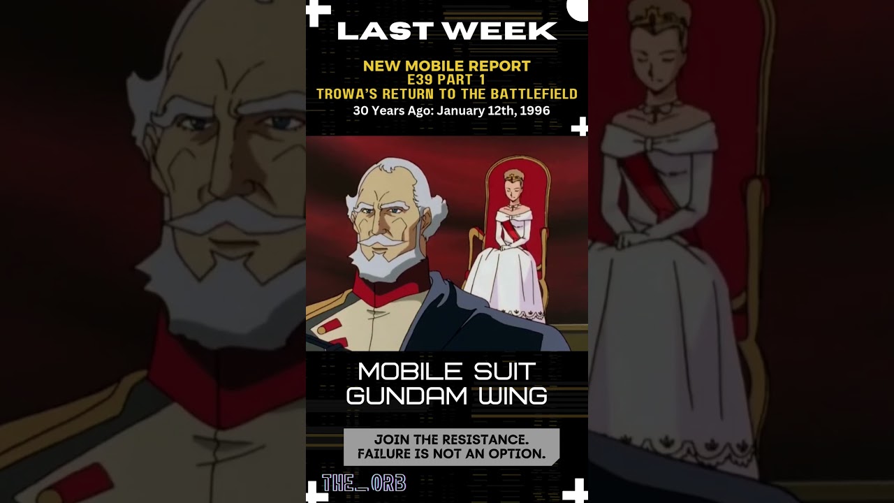 Gundam Wing E39 Opposition #anime #action #retro #nostalgia #shorts #scifi #robot #toonami