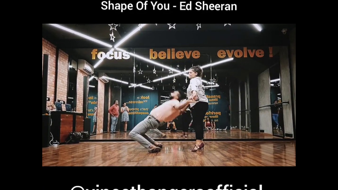 Salsa Partnerwork by Vineet Bangera | Shape Of You - Ed Sheeran | Dance Central | Mumbai step by step tv show