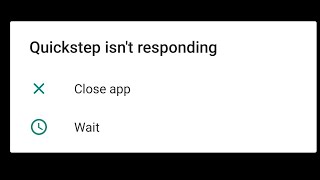 How to fix Quickstep isn't responding problem 2026 | Quick step isn't responding  screenshot 3