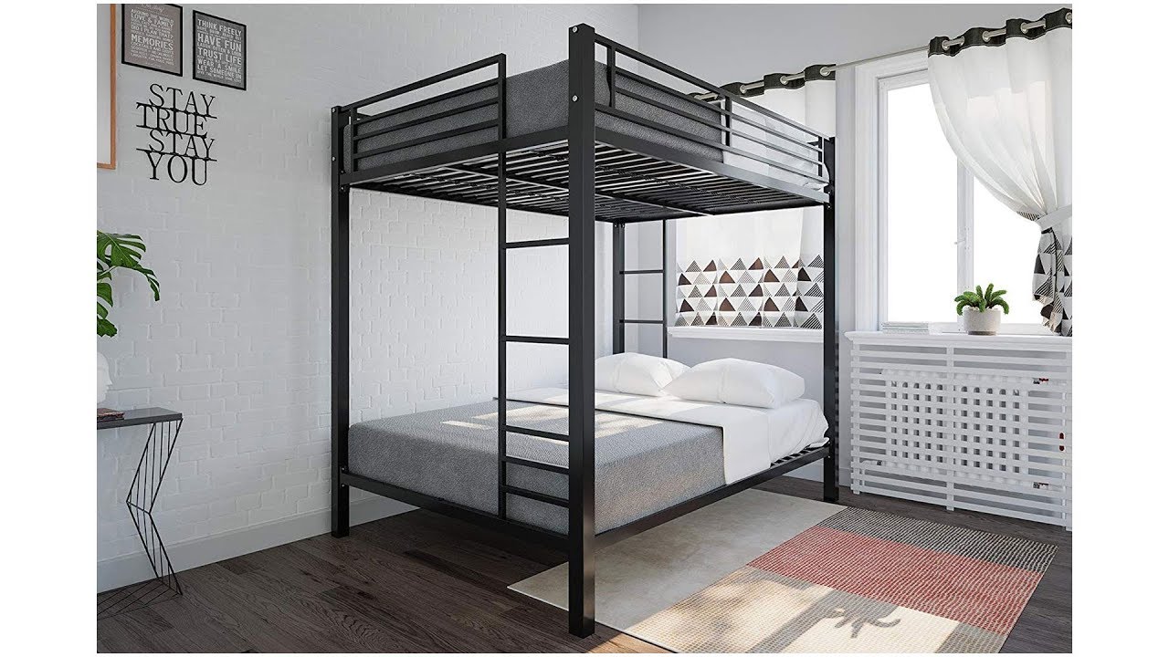 DHP Full Over Full Metal Bunk Bed