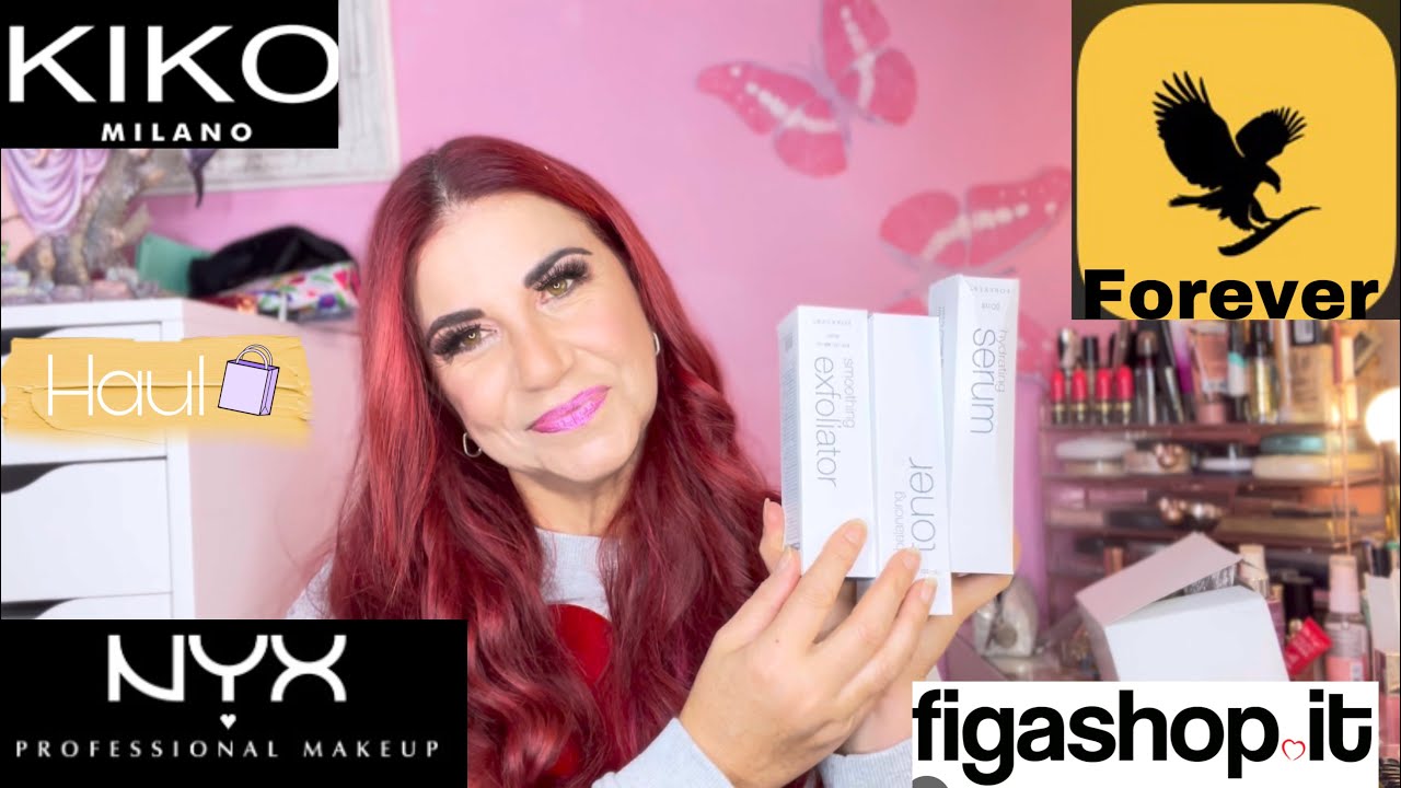 VIDEO HAUL|FOREVER, NEW SKINCARE COLLABORAZIONI ,@nyxcosmetics ,REGALO DI NATALE , KIKO MILANO