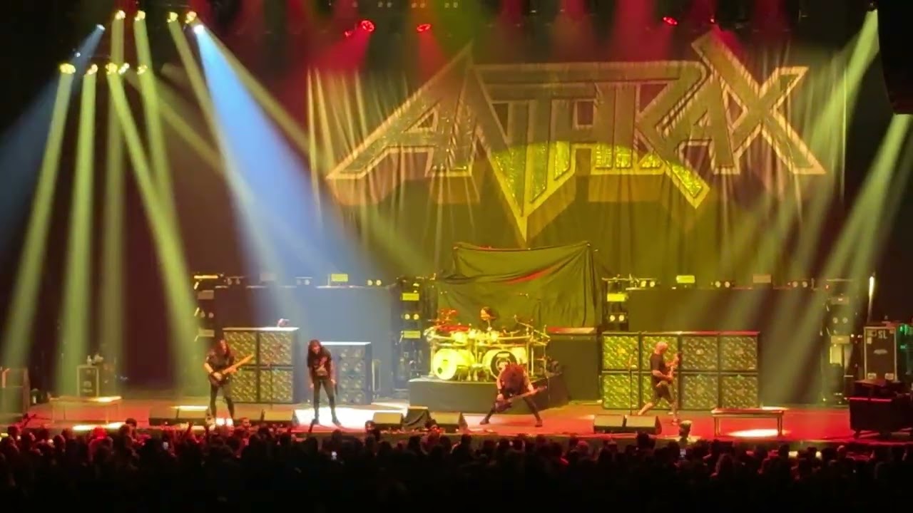Anthrax - Canadian Tour 2026 - Live performance of “Caught in a Mosh” 