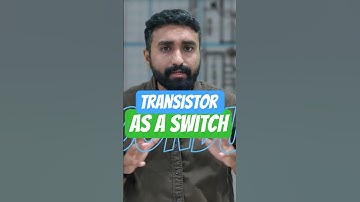 Transistor as a switch #electronics #viralshorts