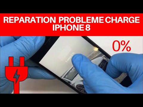 Reparation : probleme charge iPhone 8 0%