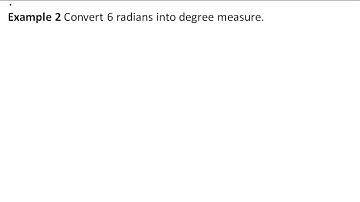Angles: Radians to Degrees Conversion | Ex02 | Class 11th [Hindi]