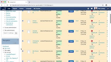Use marker allocation and marking workflow to manage the grading of submissions in Loop Assignment