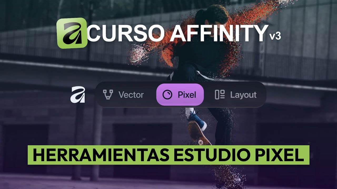 Herramientas del ESTUDIO PIXEL explicadas    Curso AFFINITY completo GRATIS   Clase 4