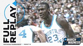 UNC vs. Ohio State (1983): Michael Jordan leads Sweet 16 win | FULL REPLAY