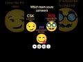 #fyp #csk #rcb #mi #aitools which team yours comment it