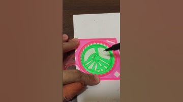 Simple Spirograph design Satisfying ASMR Video #shorts #ytshorts #spirograph #asmr #oddlysatisfying