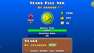 Geometry Dash - Years Full Version (BY) EMJOVEN