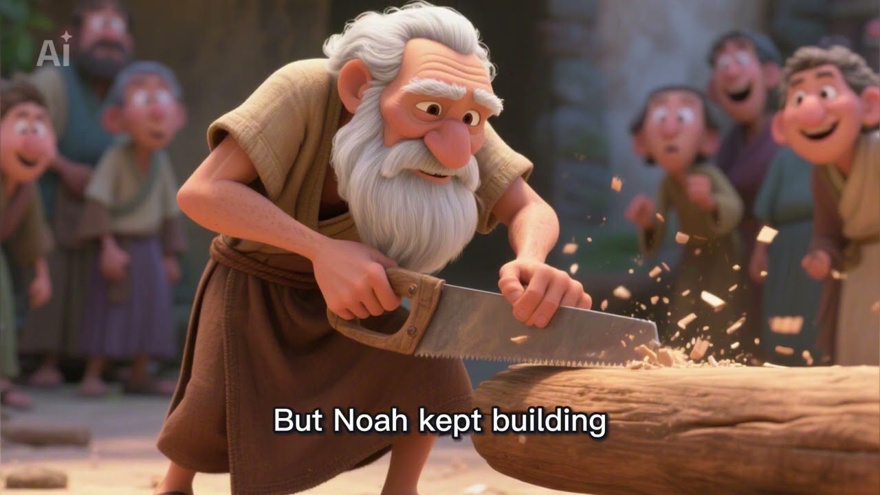 Noah’s Ark for Kids | The Great Flood and God’s Promise @BibleStoriesFunKids 