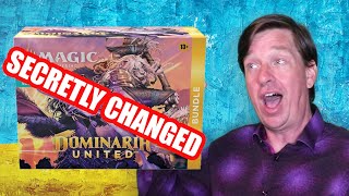 MTG Secretly Changed Dominaria United Bundles - Dominaria United Bundle Unboxing