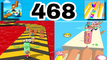 Shortcut Run VS Beauty Run: GameplayWalkthrough All Levels ( part 468)