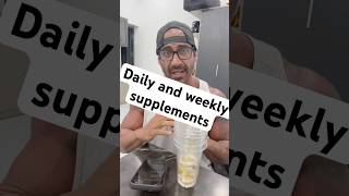 Supplements #bodybuilding #motivation #supplements #protocol #gym #health #fitness #routine #prep