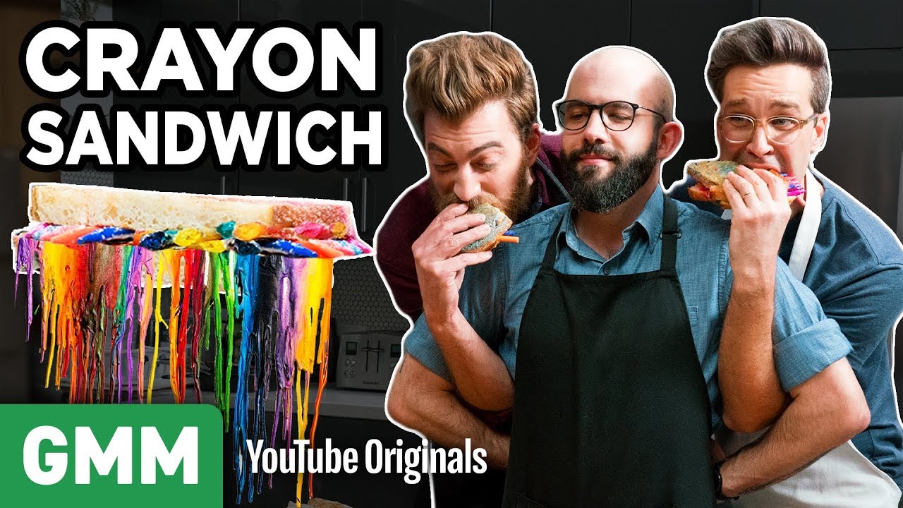 jordan gmm podcast The Simpsons' Grilled Crayon Sandwich ft. Binging With Babish