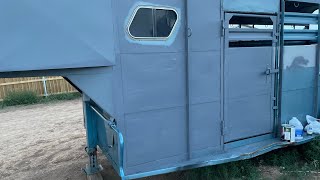 Painting a stock trailer Pt 1