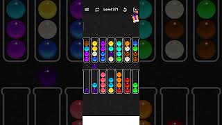 Level 371 of Bubble Sort Color Puzzle