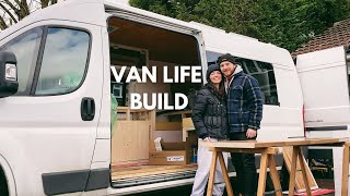 VAN LIFE BUILD | Couple Build an Off-Grid Tiny Home on Wheels | Vanlife UK