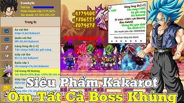 Ngọc Rồng Online - Thử Thách 1 Ngày Cầm Ironsky8s Ôm Tất Cả Boss Khủng Trên Game