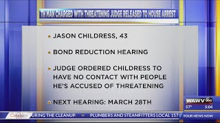 Terre Haute man charged with threatening judge released to house arrest