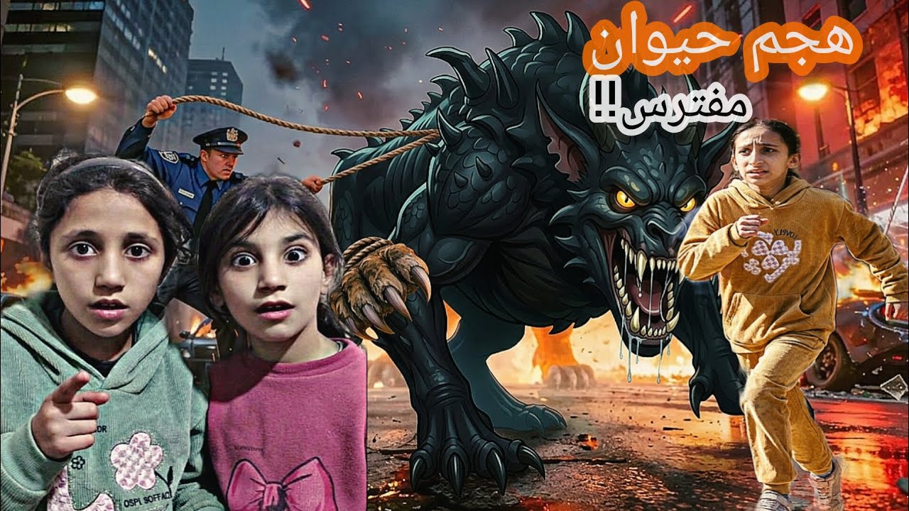 (هاجم حيوان مفترس)😰😱 على المدينه!!!!!!!!#عالم سوسو#اكسبلور 