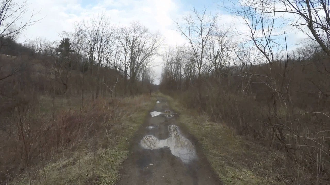 Hempfield Secondary Railroad Grade Arona to Hermine PA along Little