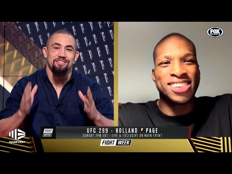 Rob Whittaker meets Michael 'Venom' Page ahead of his UFC debut | Fox Sports Australia | UFC 299