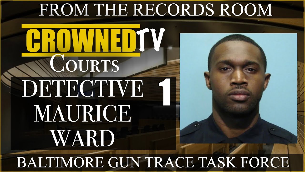 Disgraced Baltimore Police Officer Maurice Ward takes the stand at Trace Task Force Trial