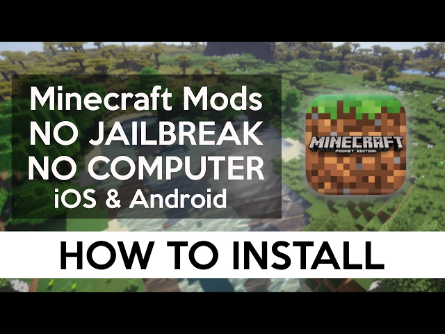 How to watch and stream MCPE Mods for iOS Devices! - How To