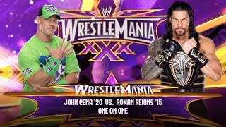 WWE 2K24 John Cena vs Roman Reigns Next Gen P55 Gameplay 1080P 60FPS