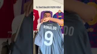 I helped one of my friends with his Cristiano Ronaldo football shirt collection 🤩🇵🇹 #shorts