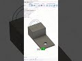 Nauka Fusion 360: Proste modele, szybki progres! #shorts