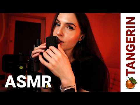 ASMR Dry Hand Sounds / Mic Scratching & Inaudible Whispering | Tangerin