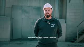 Sandvik und die HH Basalt & Diabaswerk GmbH: Stufenweise Anlagenmodernisierung bei laufendem Betrieb