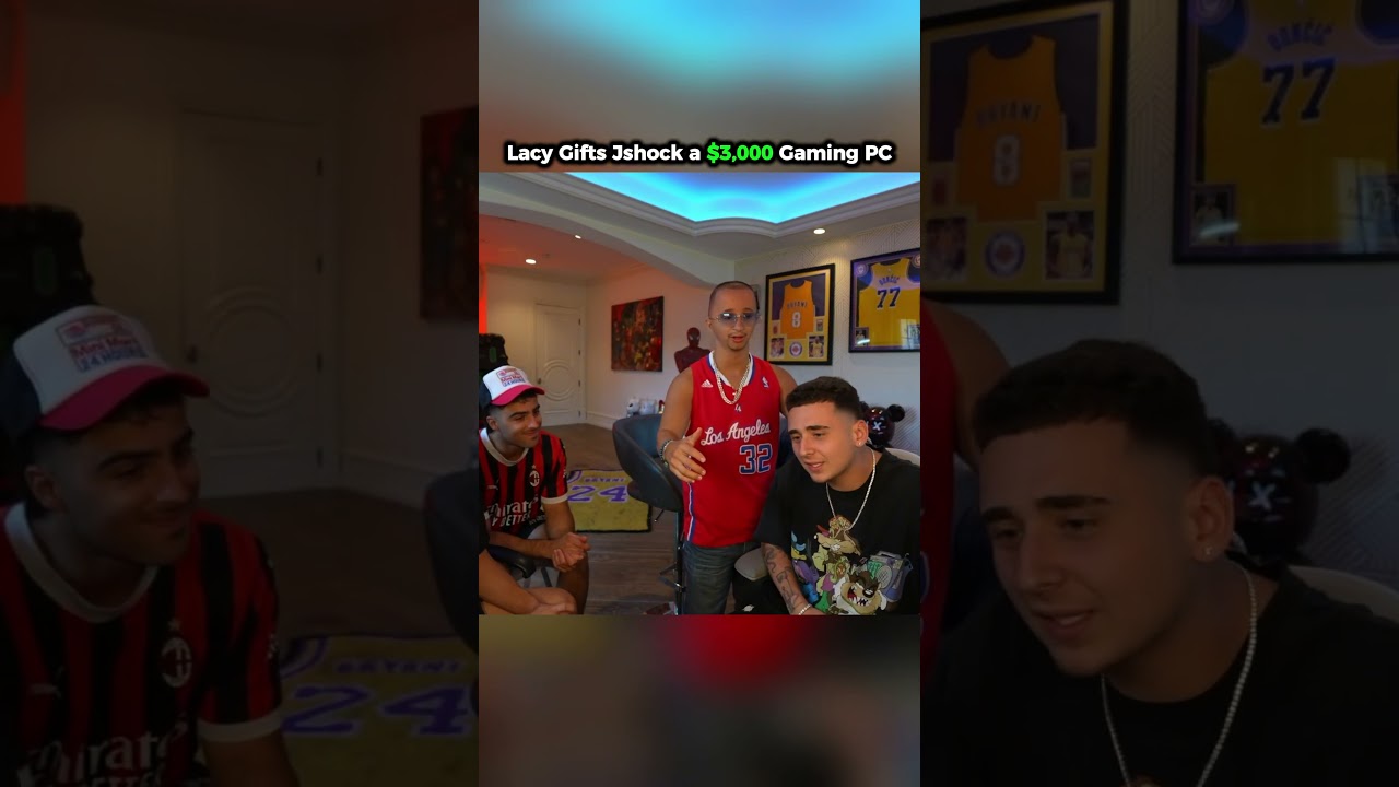 Lacy Gifts Jshock a $3,000 Gaming PC