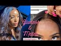 Glueless and Melted! What Fake Scalp Wig Looks Outside+ Cutting the Lace | LovelyBryana x Hairvivi