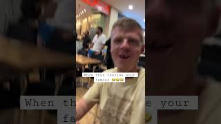 Realised I was famous 🤣